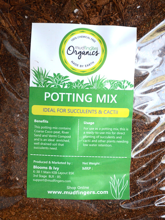Soil Potting Mix (Succulents & Cactii) - 5 kg
