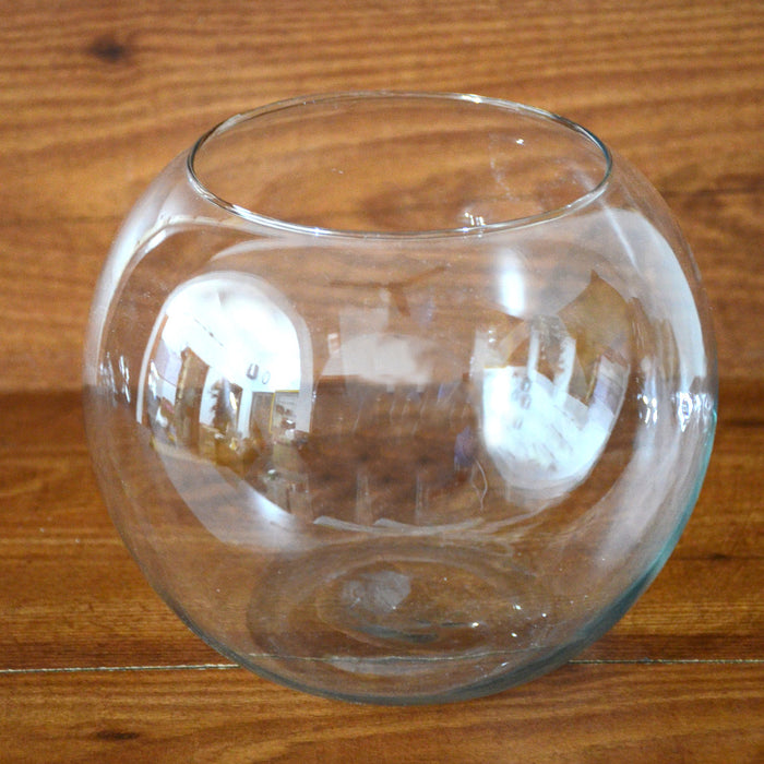 Round Terrarium Glass Bowl (Without Neck Border)
