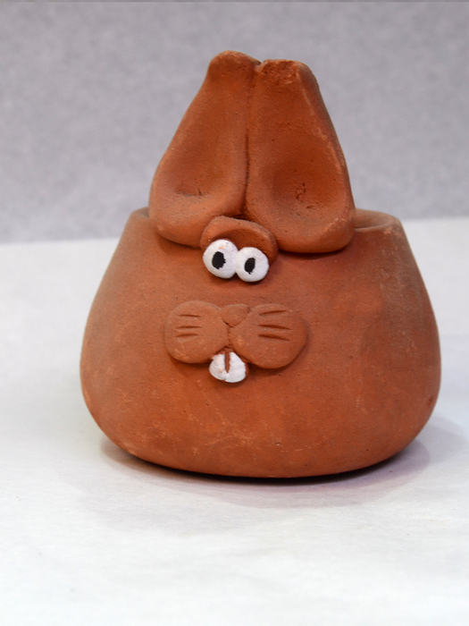 Animal Themed Terracotta Pots (2.5 inches, 4 inches)