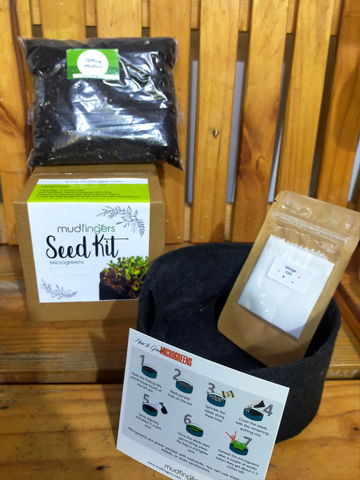 best potting mix for microgreens Microgreens Seed Kit — Mudfingers