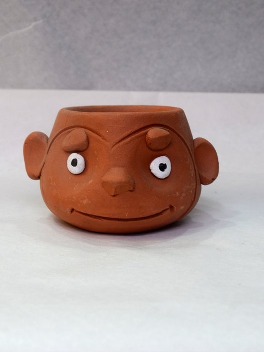 Animal Themed Terracotta Pots (2.5 inches, 4 inches)