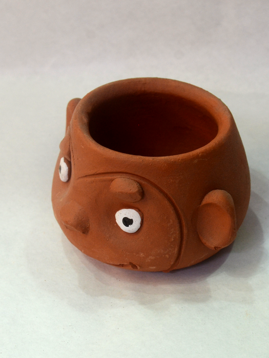 Animal Themed Terracotta Pots (2.5 inches, 4 inches)