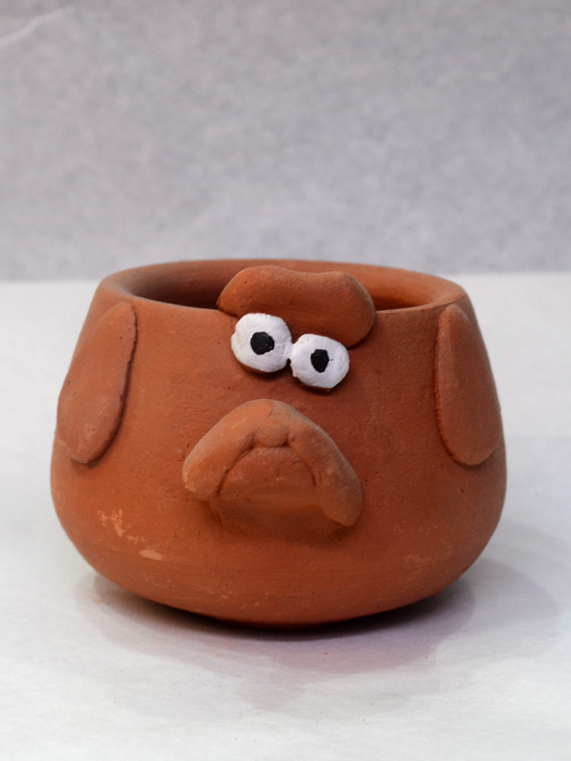 Animal Themed Terracotta Pots (2.5 inches, 4 inches)