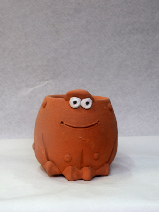 Animal Themed Terracotta Pots (2.5 inches, 4 inches)