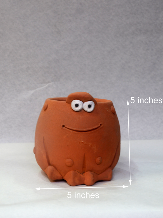 Animal Themed Terracotta Pots (2.5 inches, 4 inches)