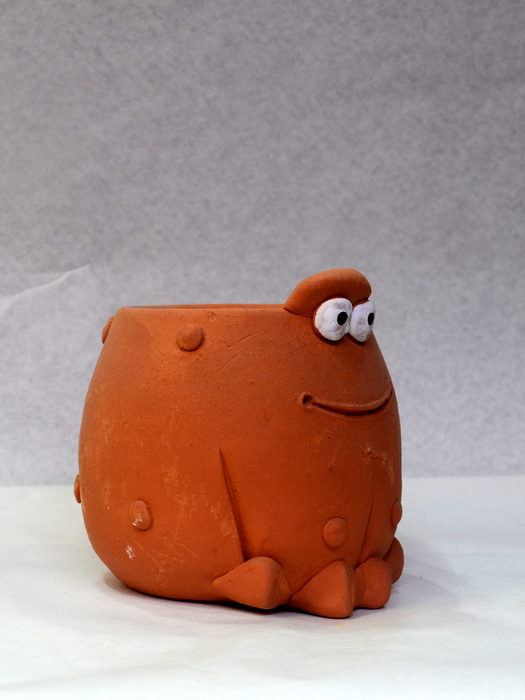 Animal Themed Terracotta Pots (2.5 inches, 4 inches)