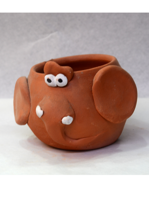 Animal Themed Terracotta Pots (2.5 inches, 4 inches)