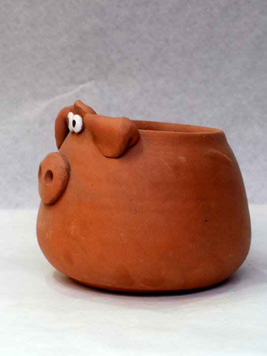 Animal Themed Terracotta Pots (2.5 inches, 4 inches)
