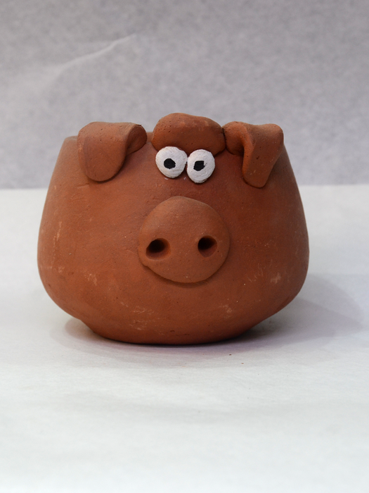 Animal Themed Terracotta Pots (2.5 inches, 4 inches)