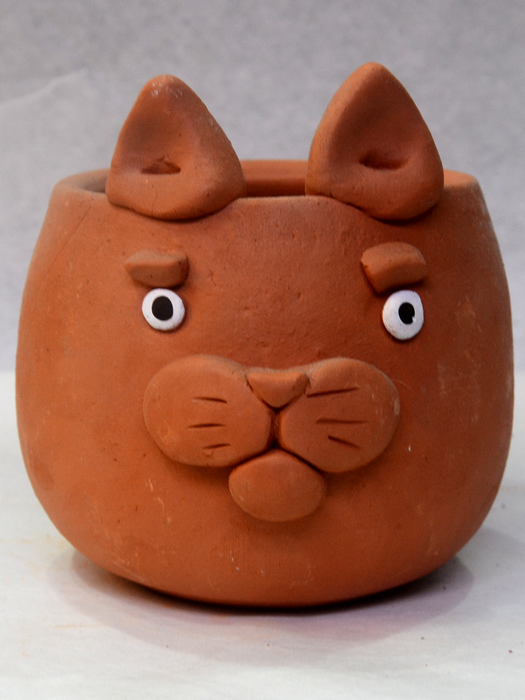 Animal Themed Terracotta Pots (2.5 inches, 4 inches)