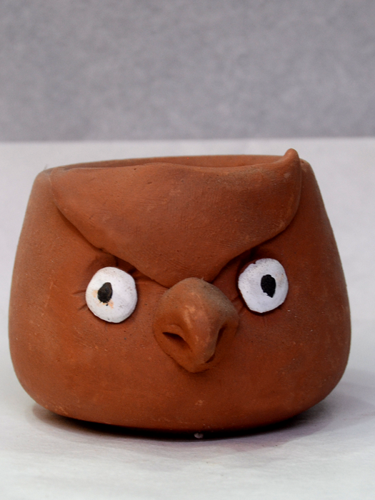 Animal Themed Terracotta Pots (2.5 inches, 4 inches)
