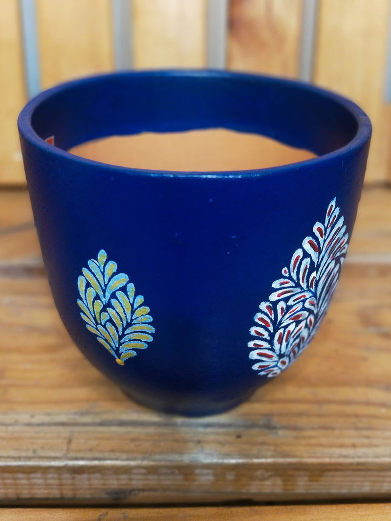 Royally Indian - 4 inch Hand Painted Terracotta Pots