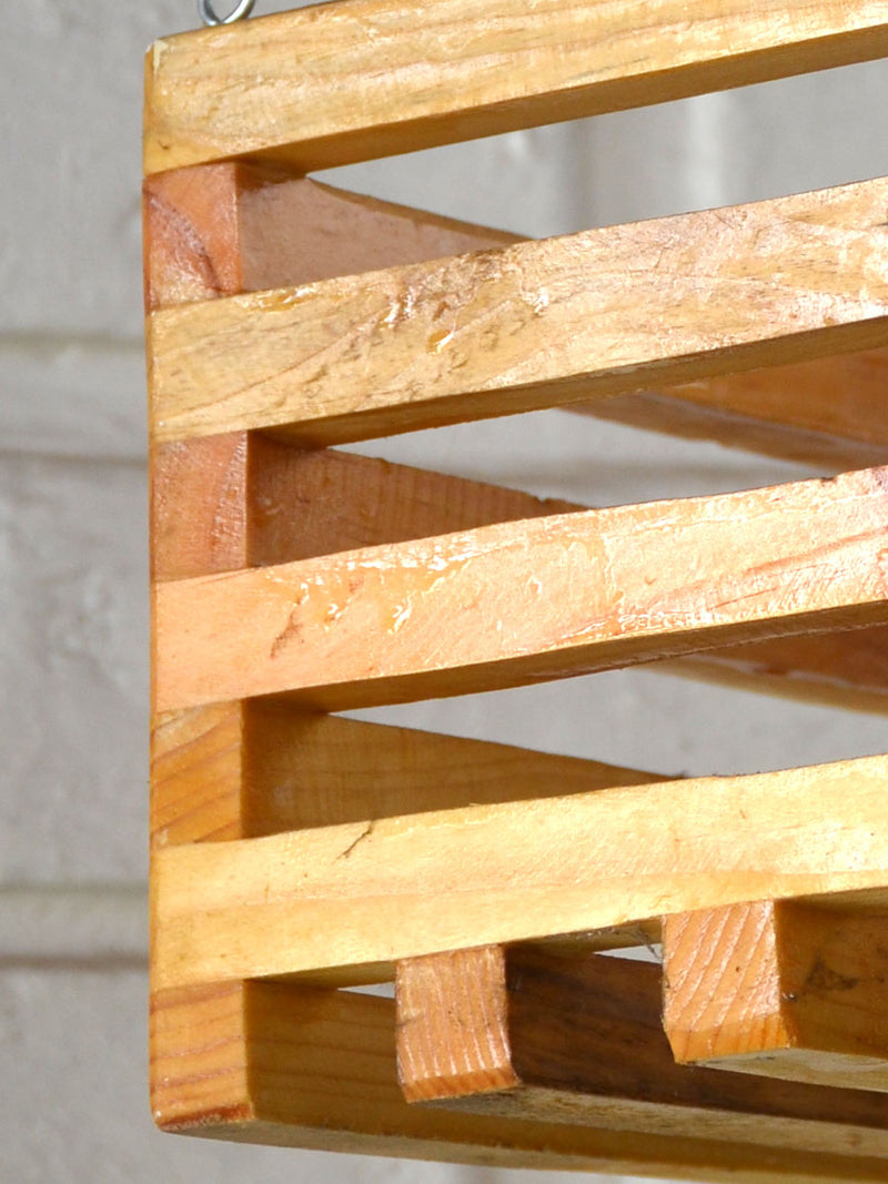 Wooden Hanging Basket