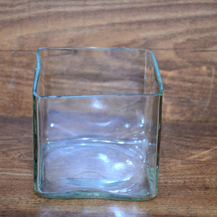 Cube Shaped Terrarium Glass Bowl