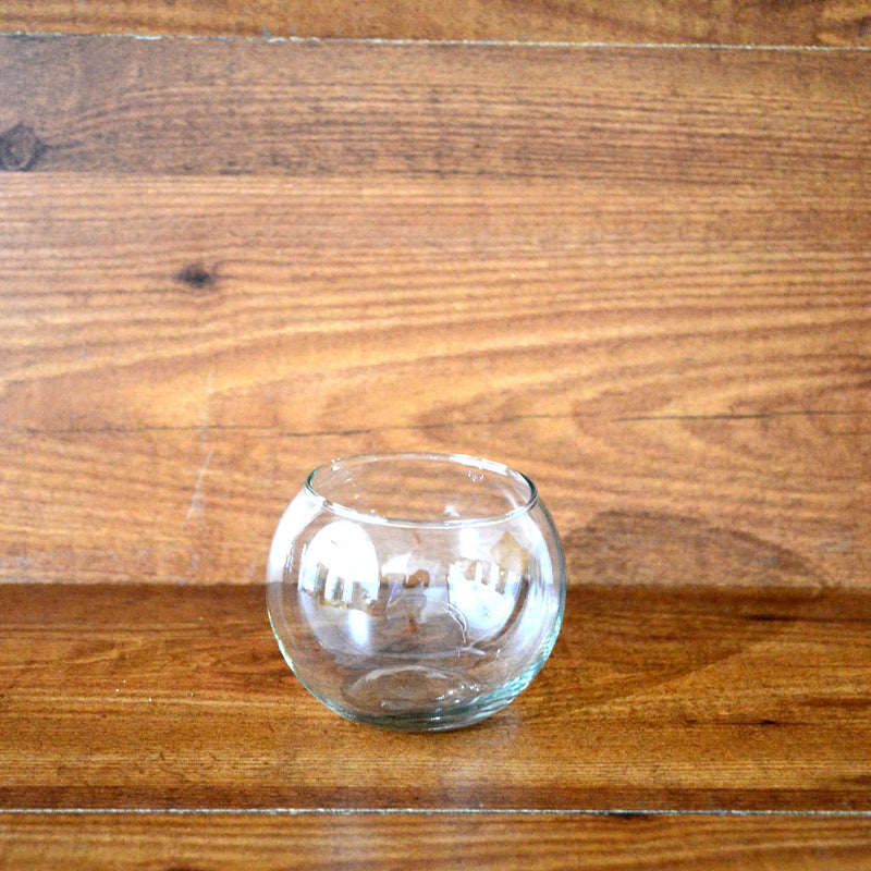 Round Mini Glass Bowl (Without Neck Border)